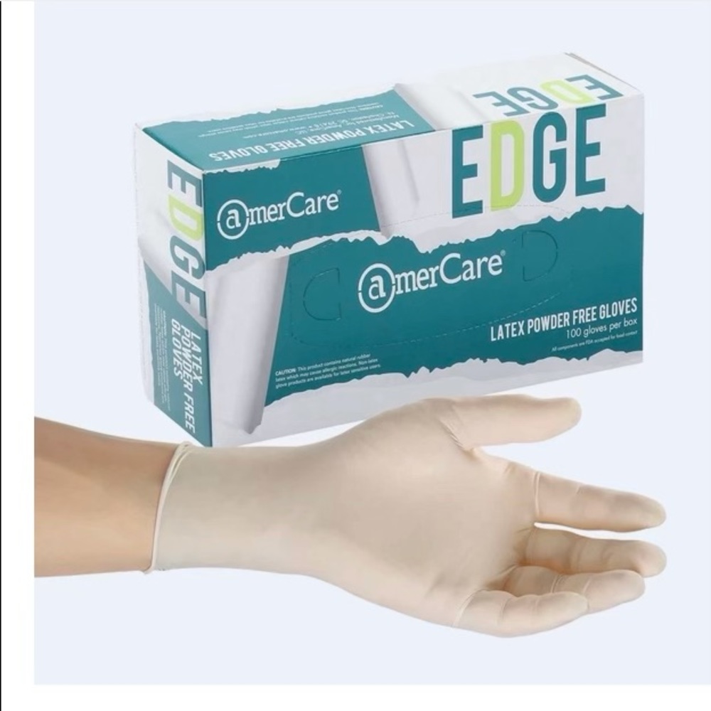 Latex gloves